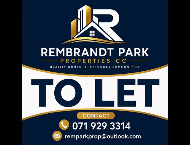 Business property to rent in REMBRANDT PARK